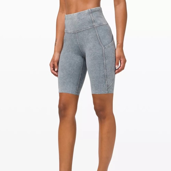 Lululemon Women’s Fast and Free Short in Ice Dye Size 4 - Picture 1 of 12